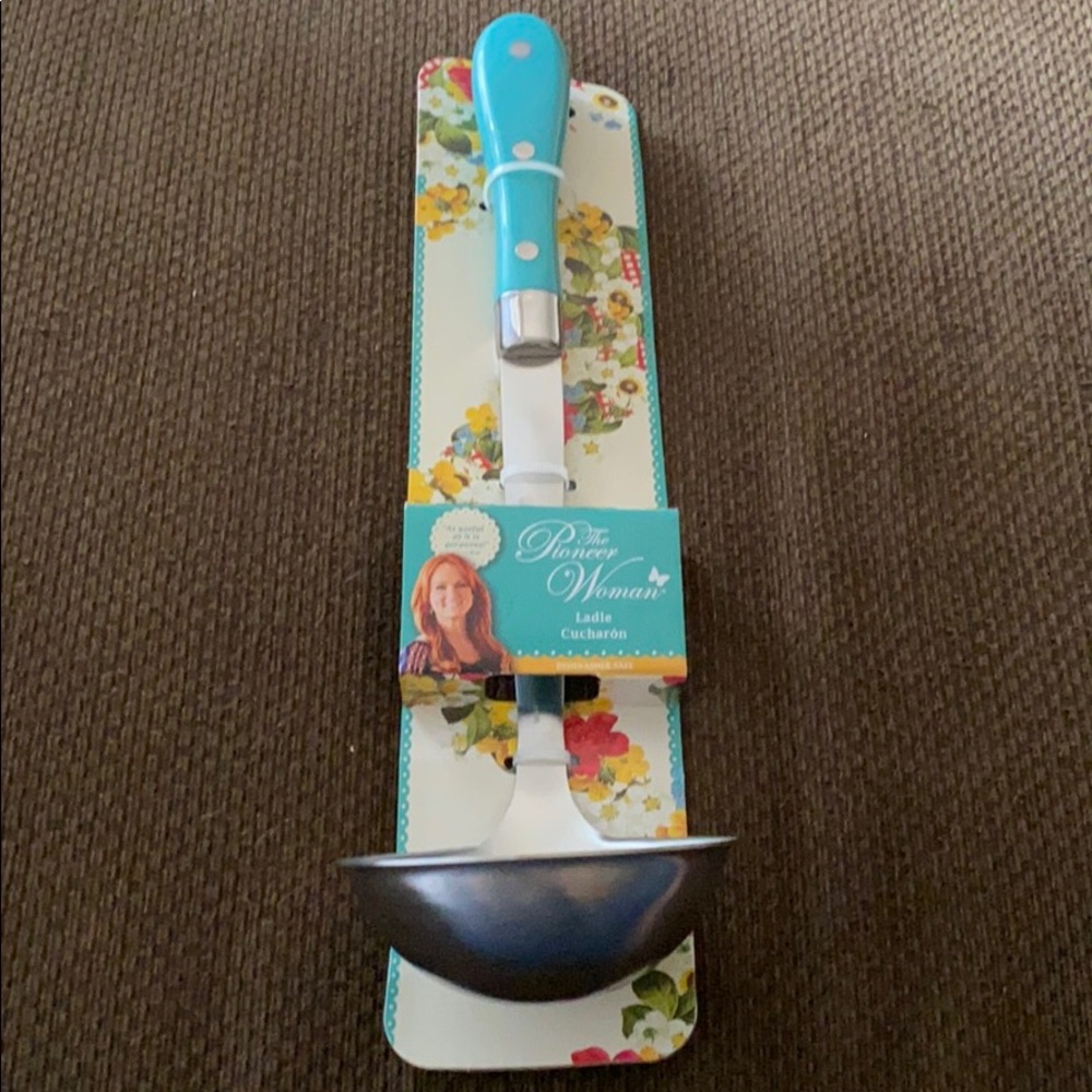 The Pioneer Woman Teal Ladle